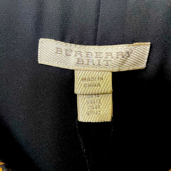Burberry Brit leopard print silk front zip designer dress NWT - Picture 8 of 12
